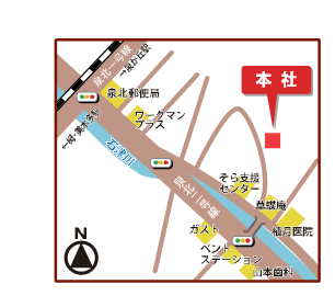 株式会社 大桐貿易 周辺地図